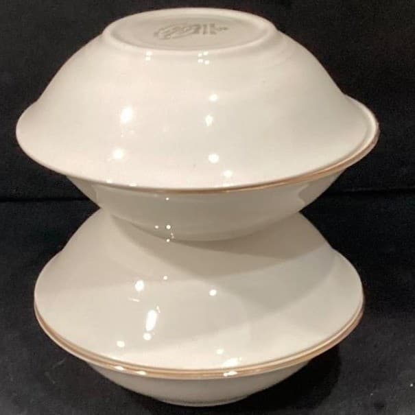 Cunningham & Pickett Cardinal Salad Bowls, Set of 3, Vintage Floral Dinnerware - Thumbnail 12