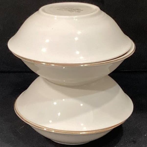 Cunningham & Pickett Cardinal Salad Bowls, Set of 3, Vintage Floral Dinnerware - Thumbnail 11