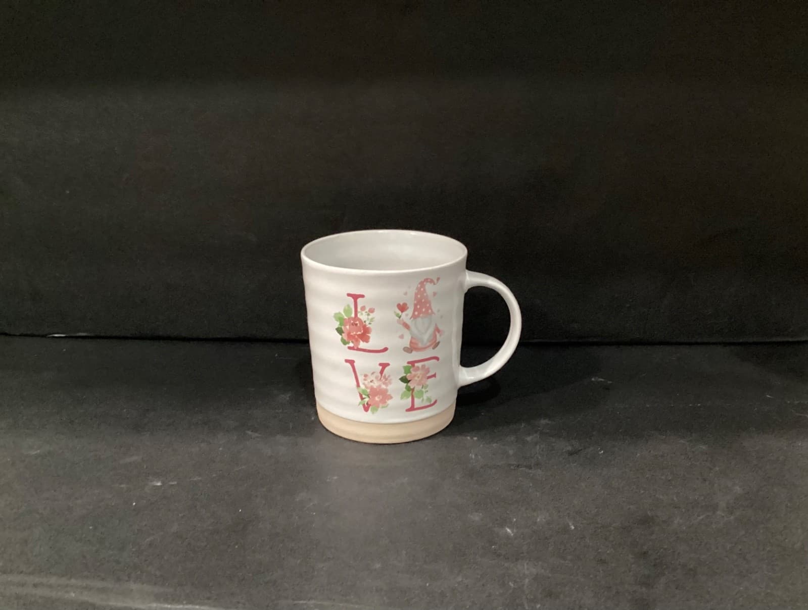 Fig & Fern Large Gnome Coffee Mug Love Hearts Pink Microwave Dishwasher Safe - Thumbnail 3