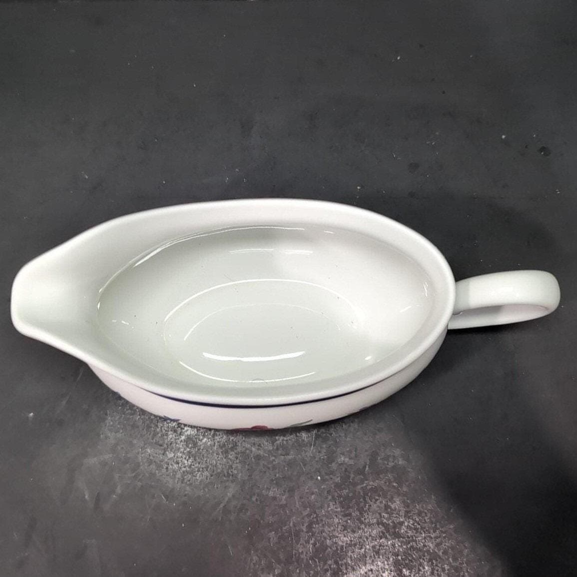 Lenox Rose Garden Gravy Boat, Vintage Casual Images Collection, Floral Tableware - Thumbnail 5