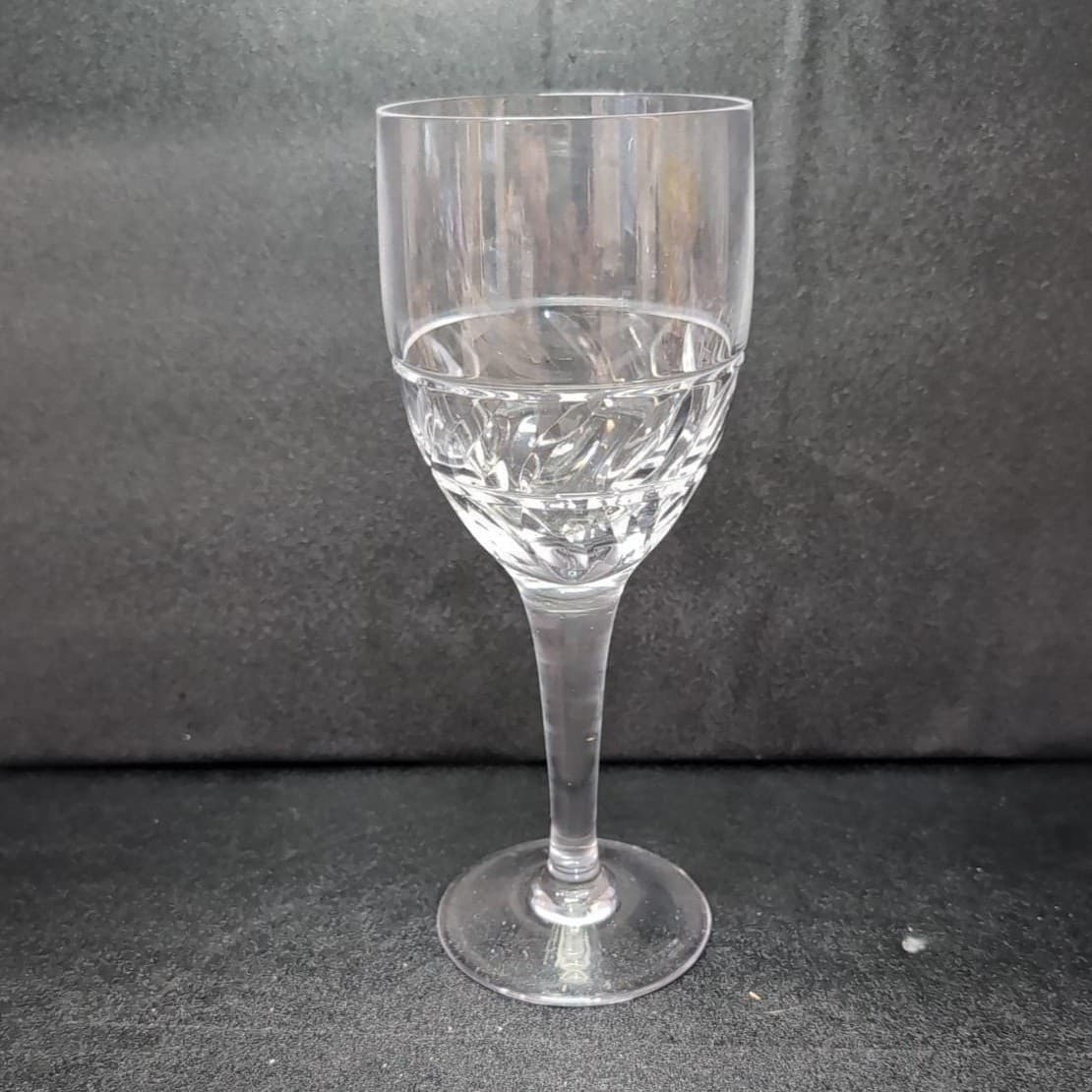Miller Rogaska Garland Design Wine Glass, Vintage Clear Stemware, Glassware - Thumbnail 5