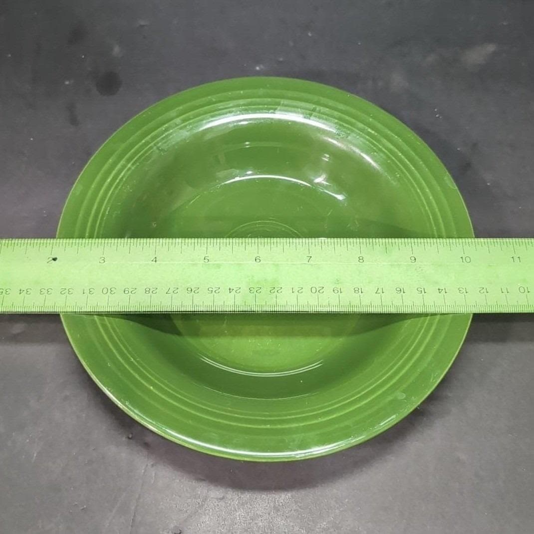 Fiestaware Forest Green Vegetable Salad Bowl, Fiesta Serving Ware, Replacement - Thumbnail 2
