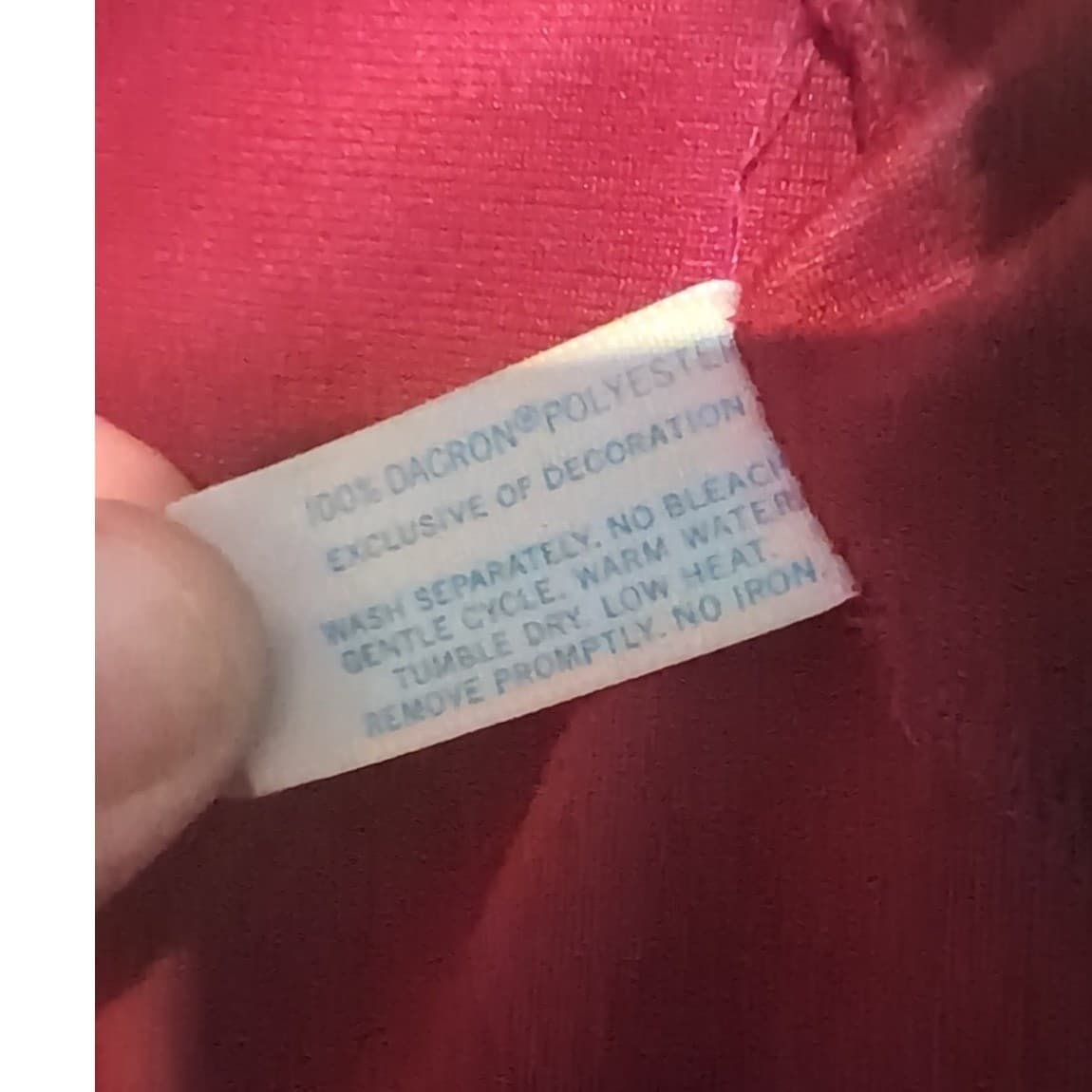 Vassarette Women's Medium Red Zip Nightgown, Vintage Sleepwear Striped Nightgown - Thumbnail 7