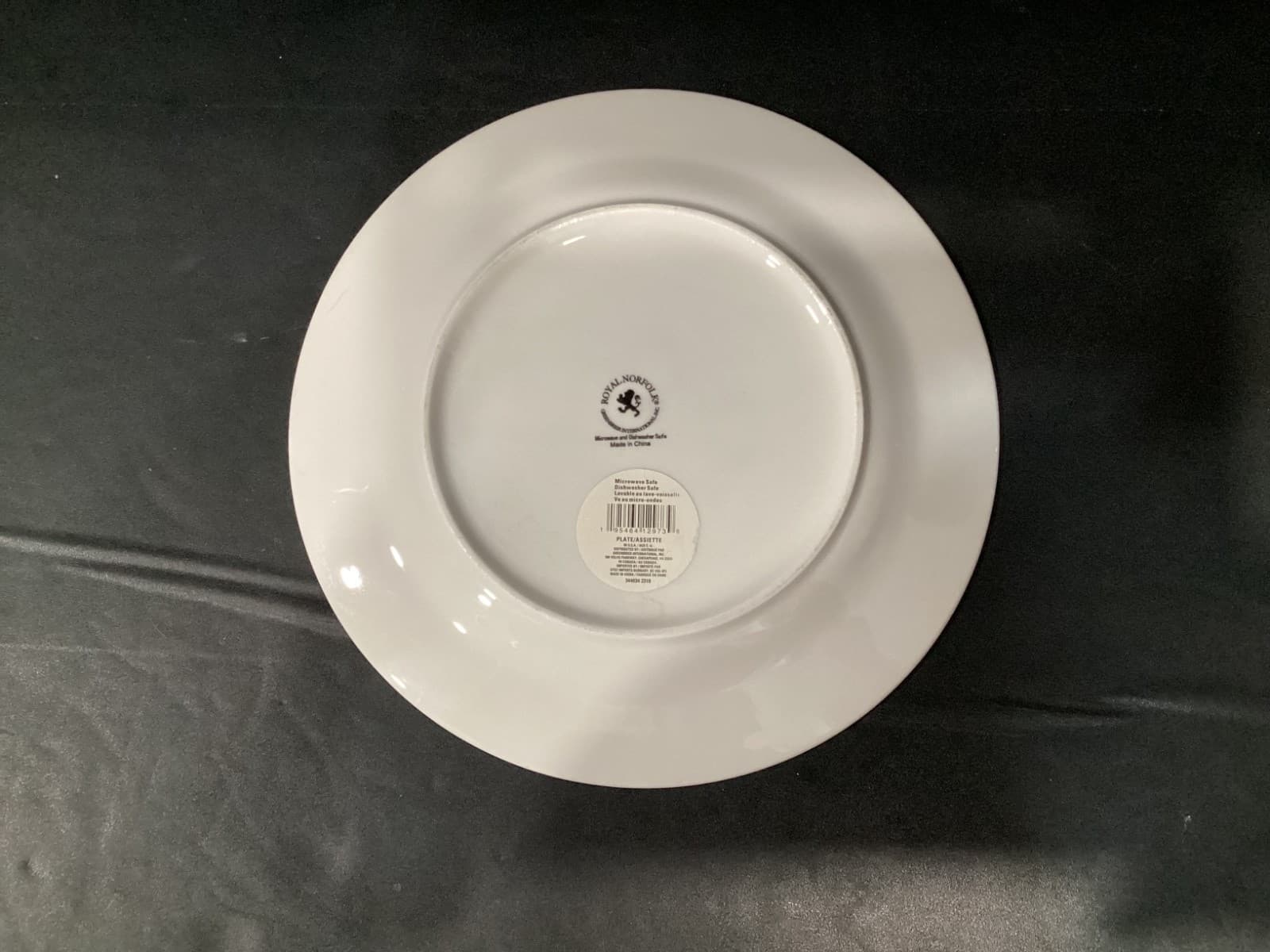 Set of 4 Royal Norfolk 10 5/8" Dinner Plates Home Sweet Home Collection Floral - Thumbnail 3