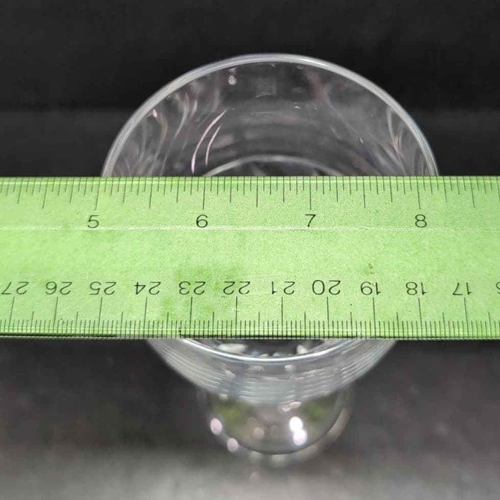 Miller Rogaska Garland Design Water Goblet, Vintage Clear Stemware, Glassware - Thumbnail 11