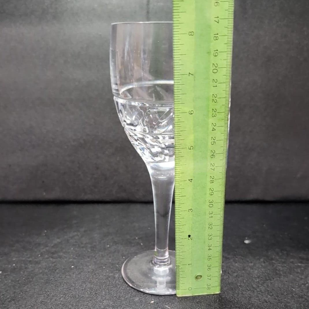 Miller Rogaska Garland Design Water Goblet, Vintage Clear Stemware, Glassware - Thumbnail 10