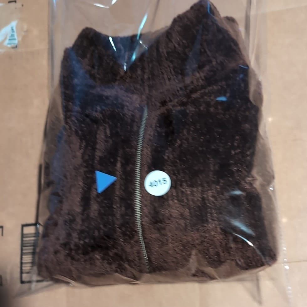 Rafaella Women's Brown Zip-up Sweater, Vintage Jacket, Long Sleeves, Soft & Cozy - Thumbnail 7