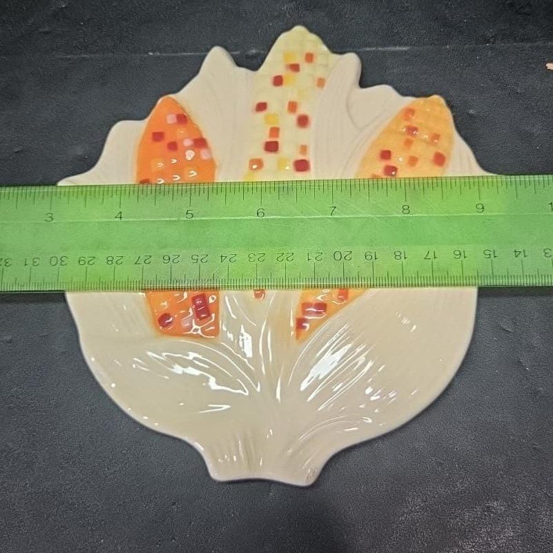 Avon Fall Themes Tabletop Indian Corn Trivet, Vintage Wall Hanging, Autumn Decor - Thumbnail 5
