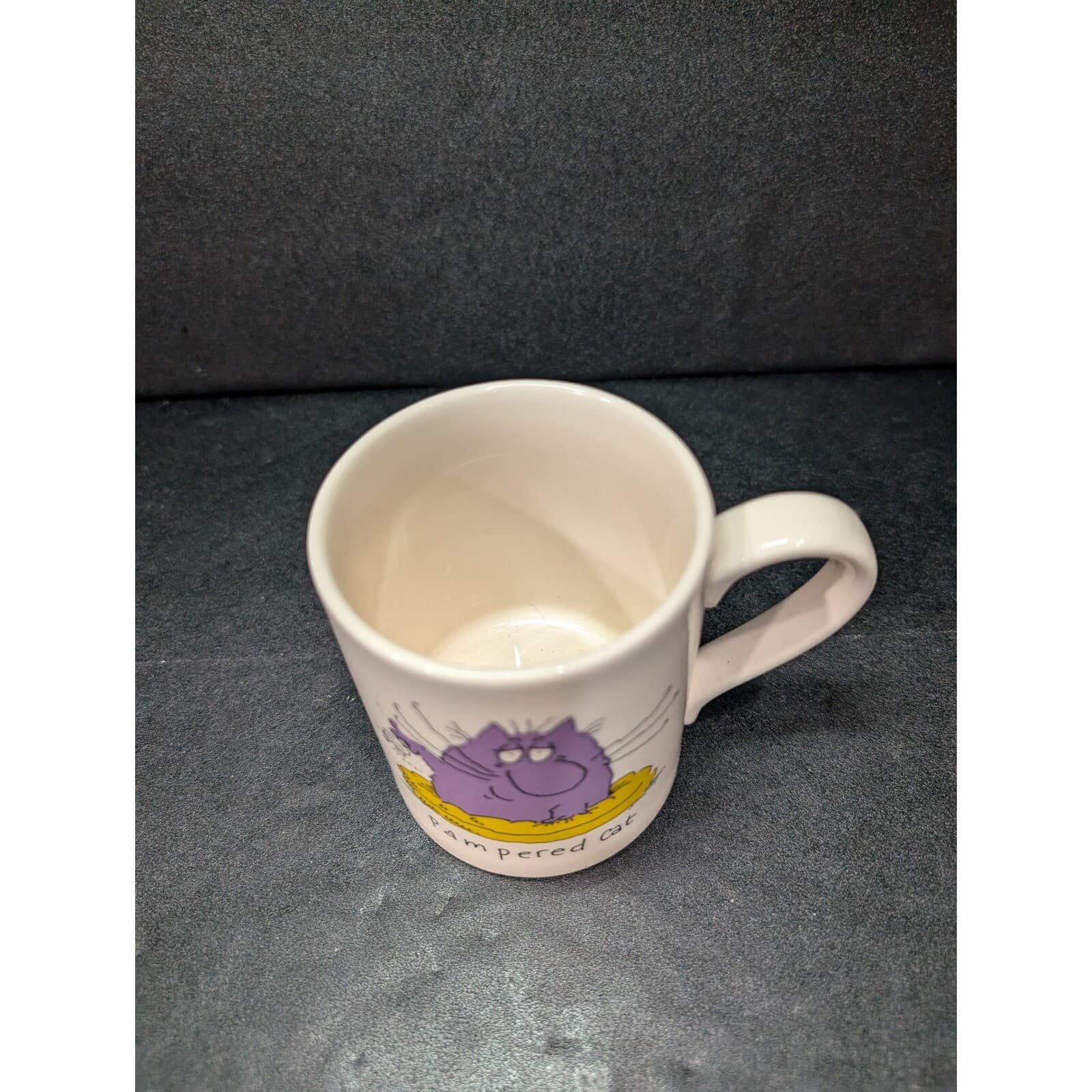McLaggan Smith Pampered Cat Coffee Tea Mug, Vintage Cat Cup, Whistling Fish Mug - Thumbnail 5
