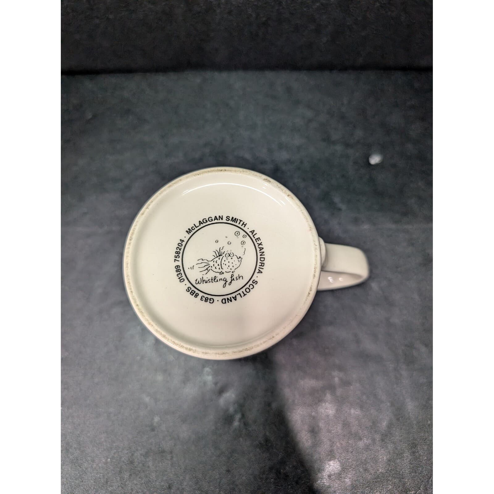 McLaggan Smith Pampered Cat Coffee Tea Mug, Vintage Cat Cup, Whistling Fish Mug - Thumbnail 7