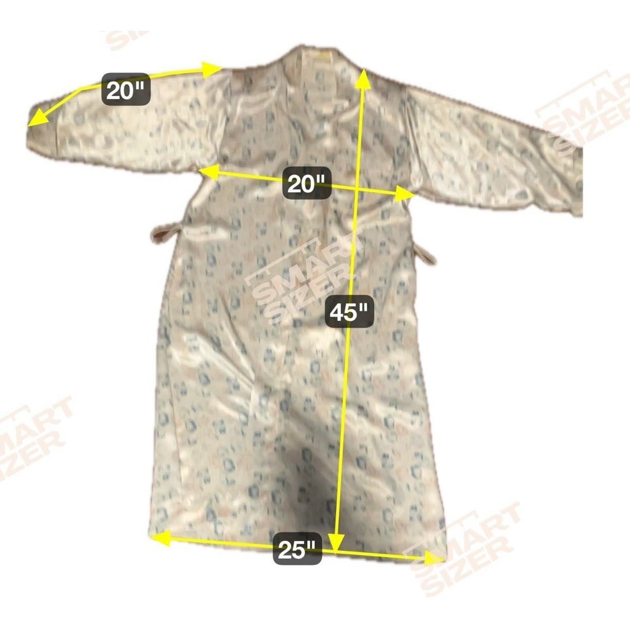 Body Drama Satiny Women's Robe, Petite Medium, Tropical Floral Robe, Belted Robe - Thumbnail 2