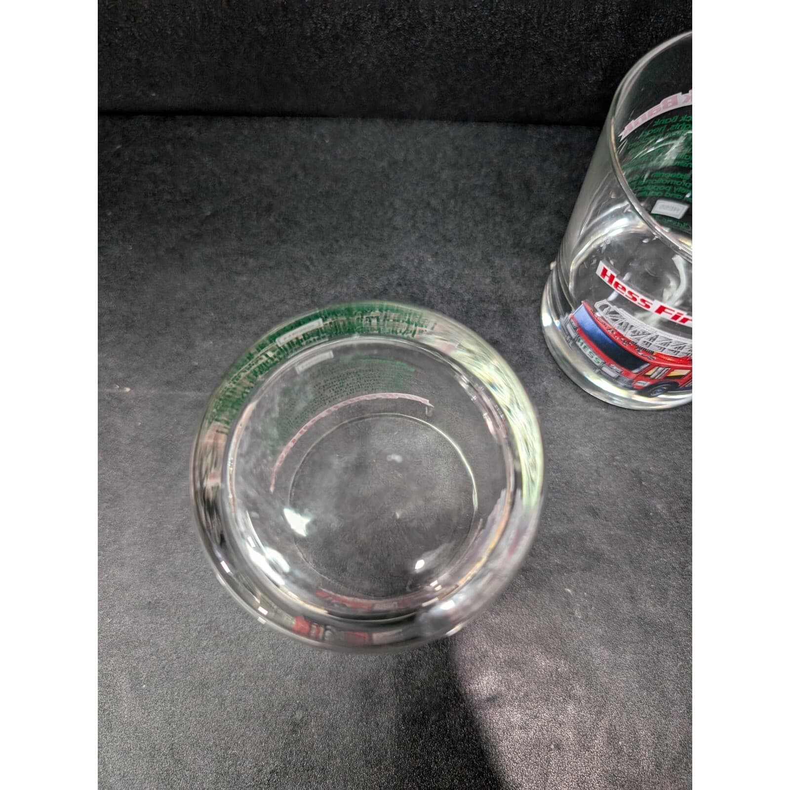 Hess Fire Truck Bank Drinking Glasses, Set Of 2, 1996 Classic Series, Barware - Thumbnail 7