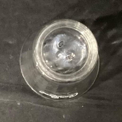 Crown Royal Optic Block Lowball Glasses, Set of 2, Vintage Whiskey Tumblers - Thumbnail 5
