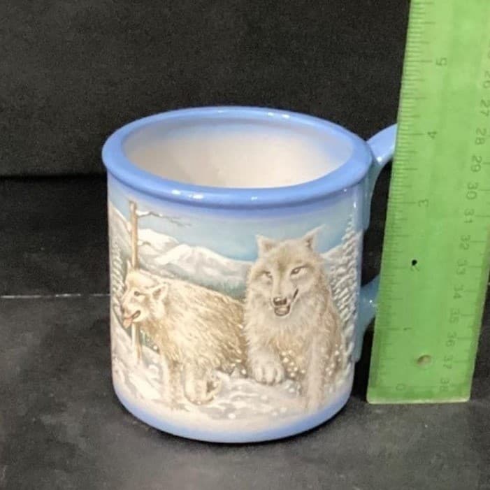 Certified International Mountain Summit Coffee Cups, Vtg Native American Design - Thumbnail 6