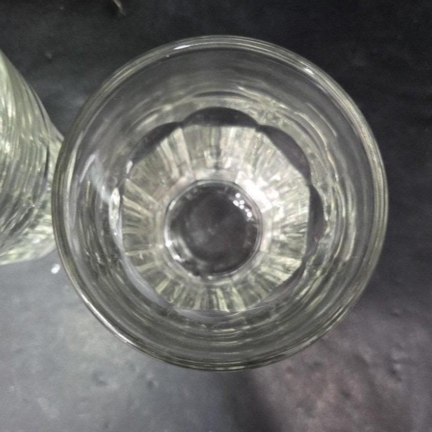 Libbey Duratuff Clear Flat Juice Tumblers, Set of 2, 8oz Pressed Glassware - Thumbnail 9