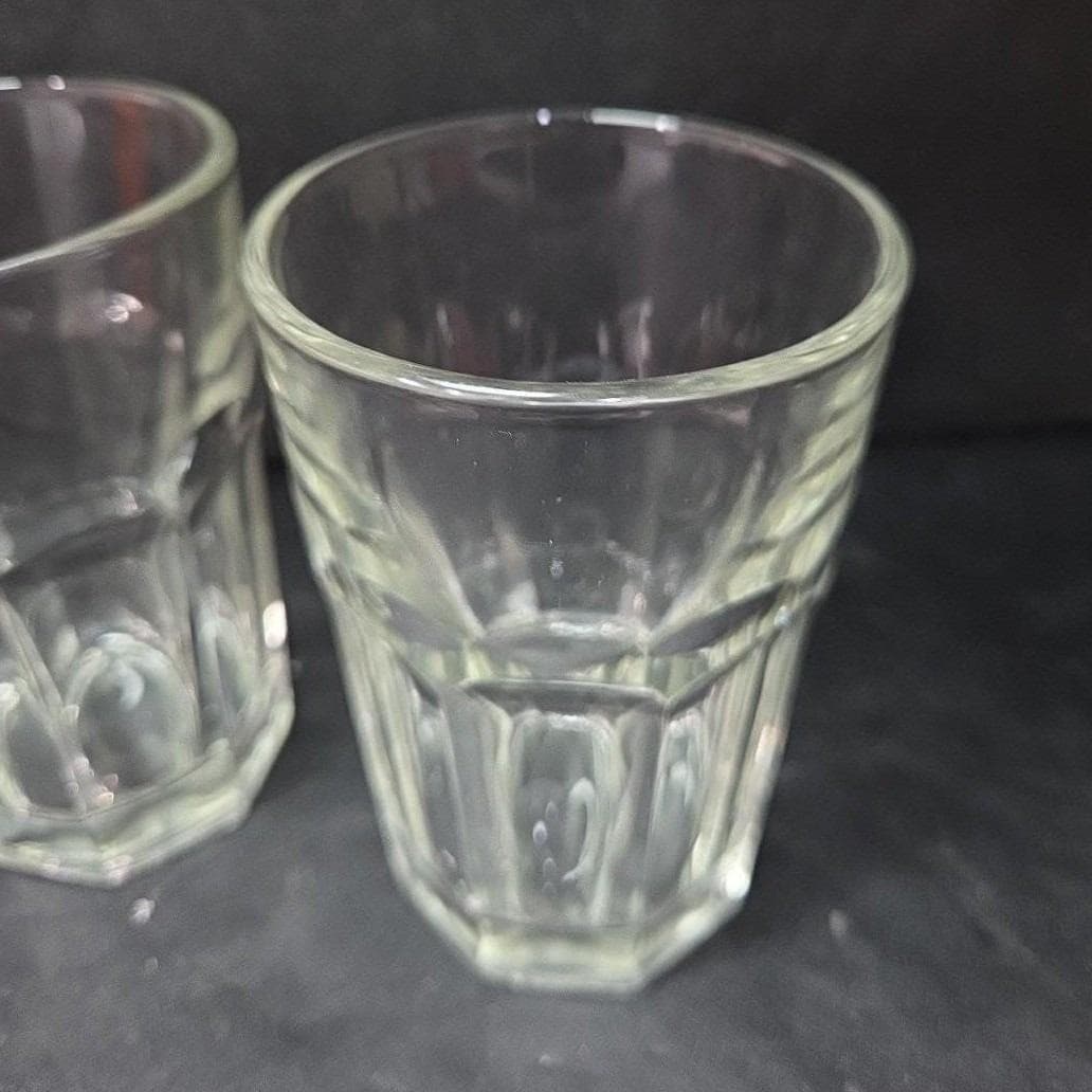 Libbey Duratuff Clear Flat Juice Tumblers, Set of 2, 8oz Pressed Glassware - Thumbnail 8