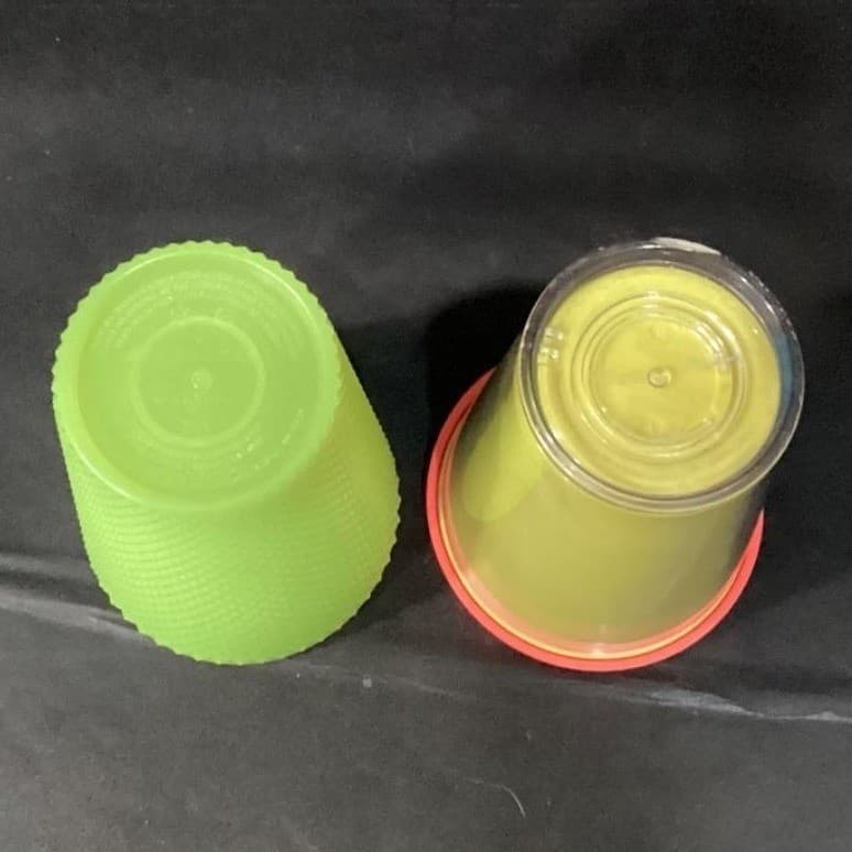 Starbucks Cold Cups, Set of 2, Green & Neon Yellow Reusable Tumblers - Thumbnail 11