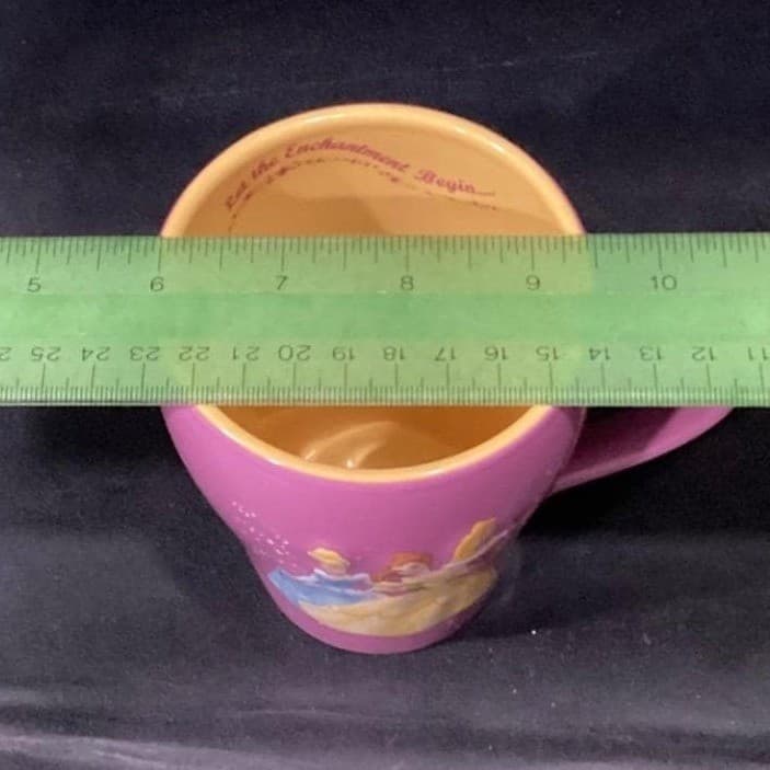 Disney Princess Coffee Cup, Cinderella Belle Aurora, Purple Character Drinkware - Thumbnail 7