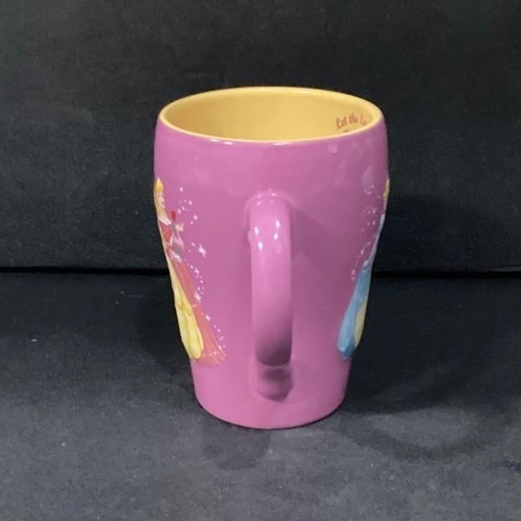 Disney Princess Coffee Cup, Cinderella Belle Aurora, Purple Character Drinkware - Thumbnail 5