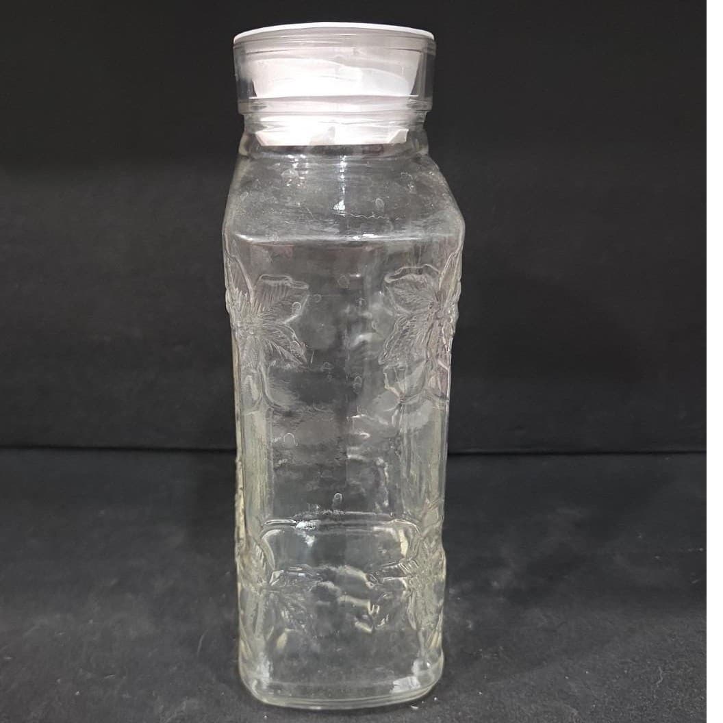 Princess House Fantasia Juice Container #560, Vintage Crystal Lidded Pitcher - Thumbnail 12
