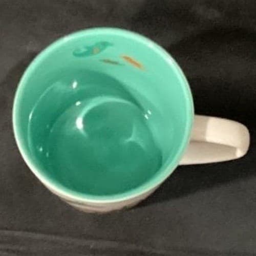 Starbucks Zoo Animals Mug, Bone China Kids Cup, Giraffe Monkey Turtle & Frog - Thumbnail 6