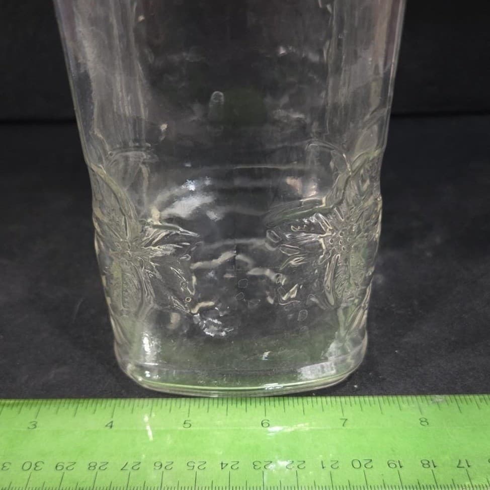 Princess House Fantasia Juice Container #560, Vintage Crystal Lidded Pitcher - Thumbnail 4