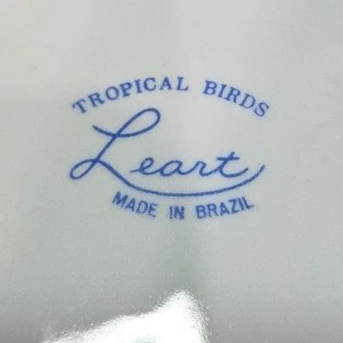 Leart Tropical Birds Ashtray, Vintage Parrots Decor, Replacement Travel Keepsake - Thumbnail 4