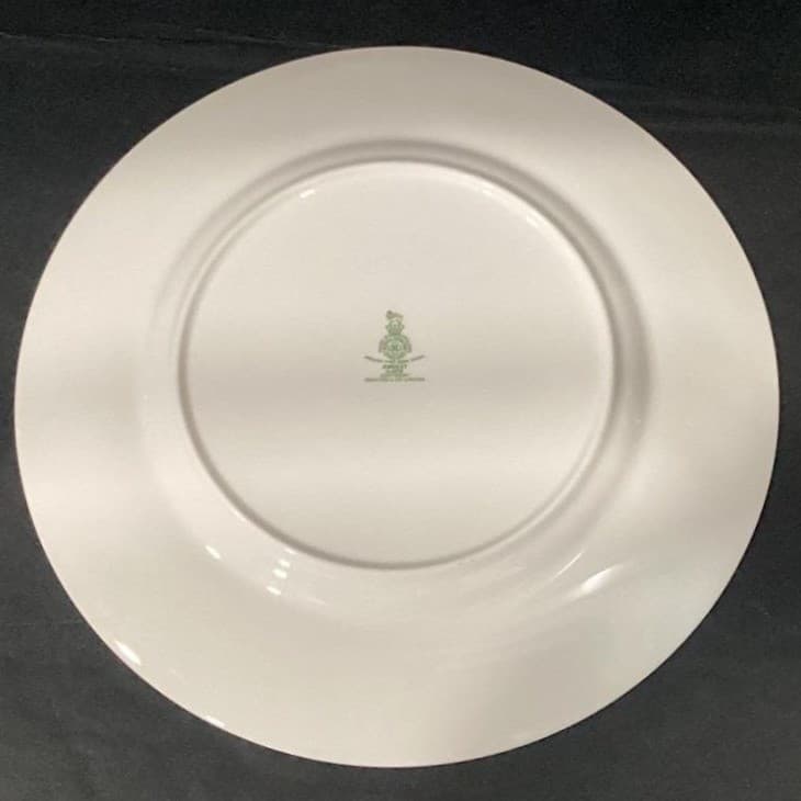 Royal Doulton Amulet Dinner Plates, Set of 2, Vtg White Floral Fine Bone China - Thumbnail 4