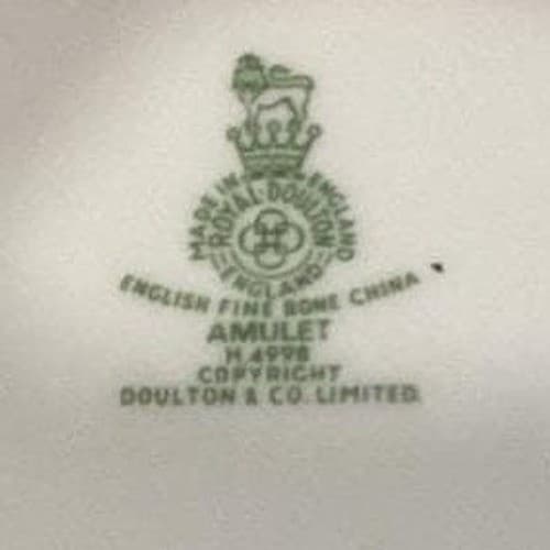 Royal Doulton Amulet Covered Vegetable Bowl, Fine Bone China, Round Serving Dish - Thumbnail 4