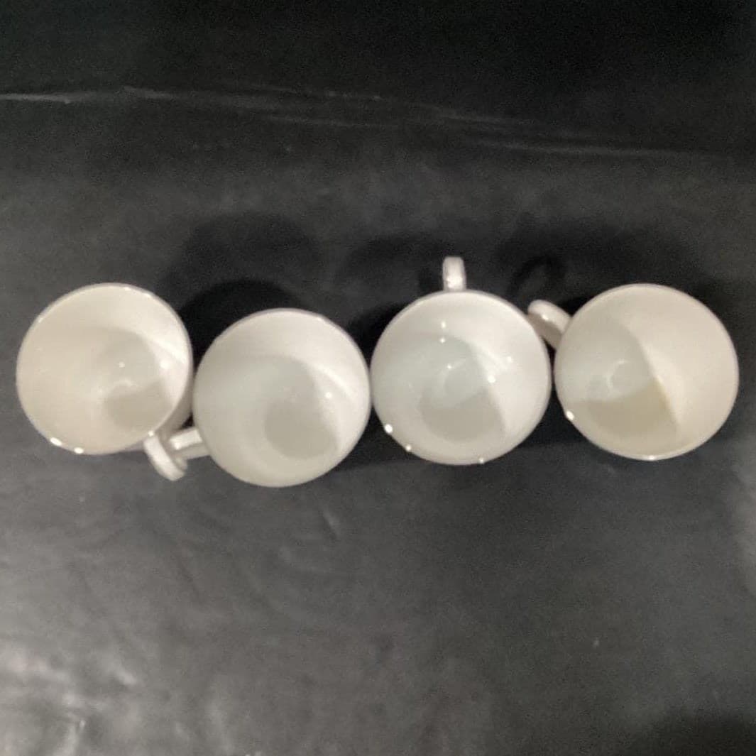 Royal Doulton Amulet Teacups & Saucers, Set of 4, Floral Bone China Tableware - Thumbnail 10