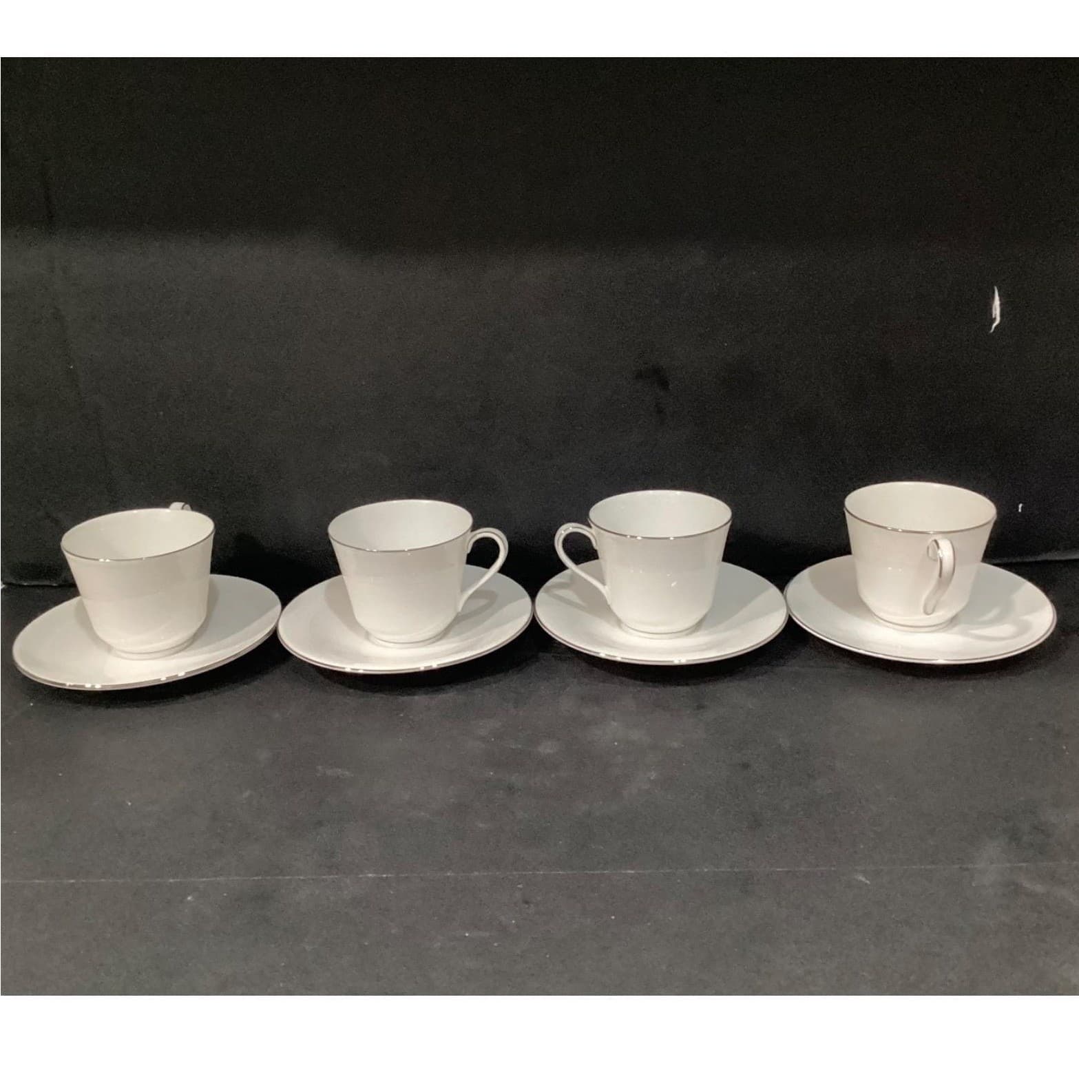 Royal Doulton Amulet Teacups & Saucers, Set of 4, Floral Bone China Tableware - Thumbnail 12