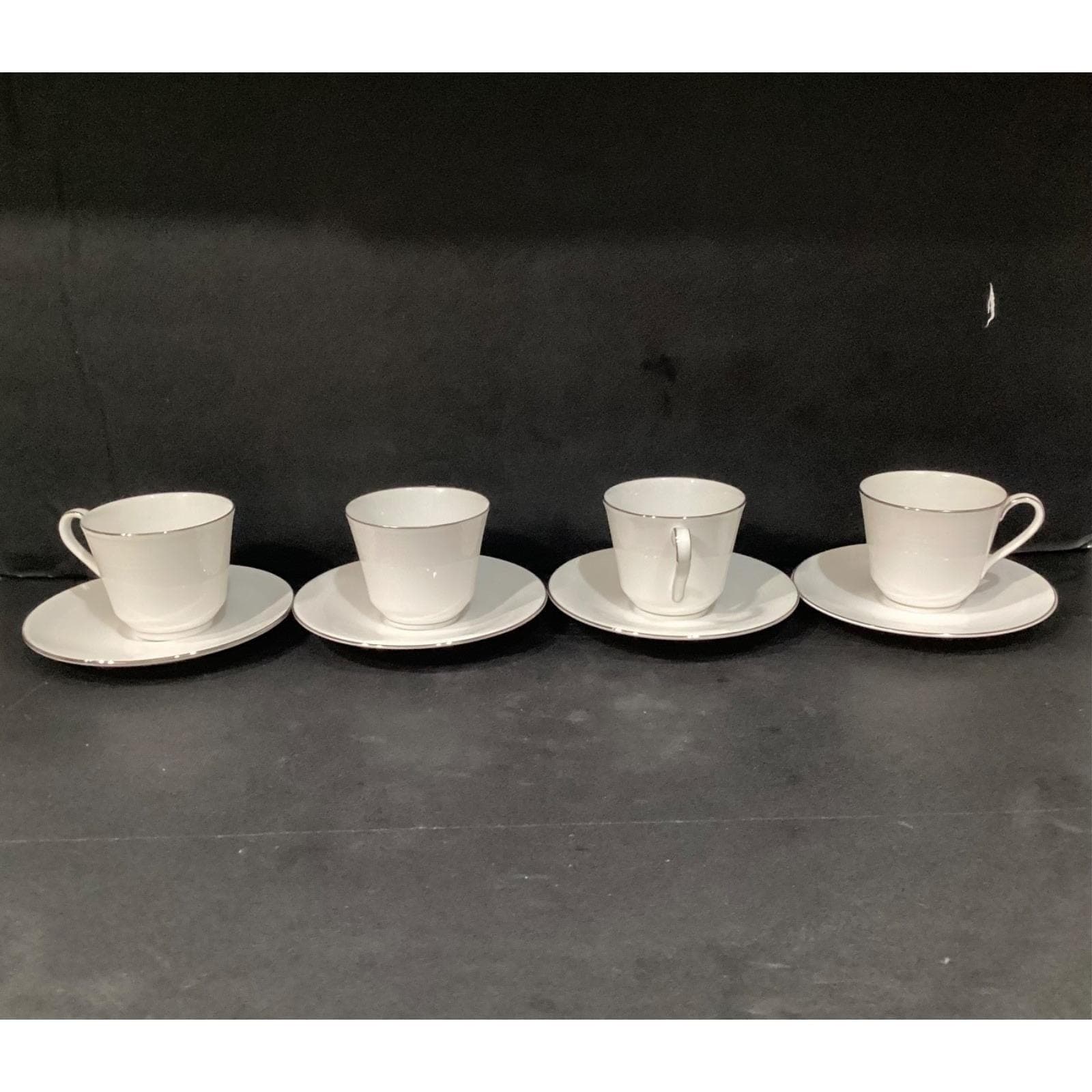 Royal Doulton Amulet Teacups & Saucers, Set of 4, Floral Bone China Tableware - Thumbnail 13