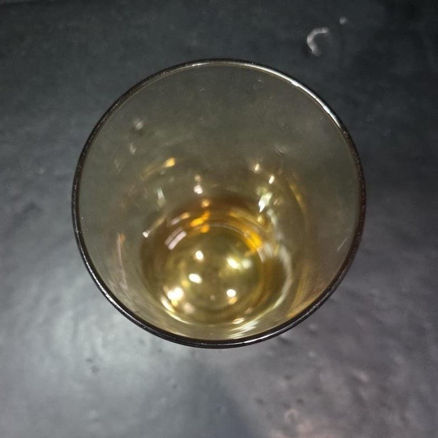 Libbey Amber Glass Tumbler, Vintage Honey Gold Iced Tea Highball, MCM Drinkware - Thumbnail 7