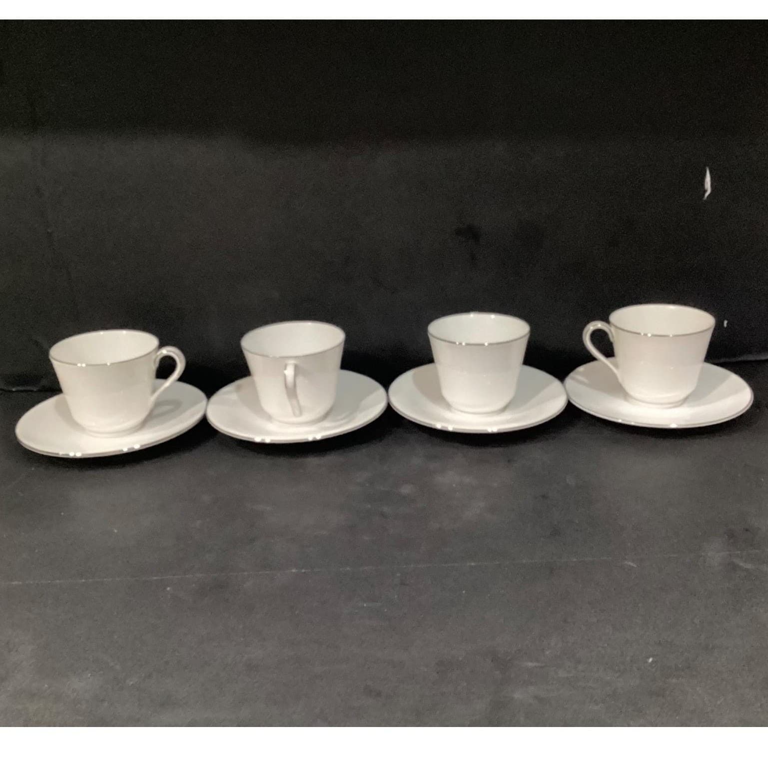 Royal Doulton Amulet Teacups & Saucers, Set of 4, Floral Bone China Tableware - Thumbnail 15