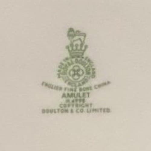 Royal Doulton Amulet Bread & Butter Plates, Set of 2, Bone China Dinnerware - Thumbnail 3