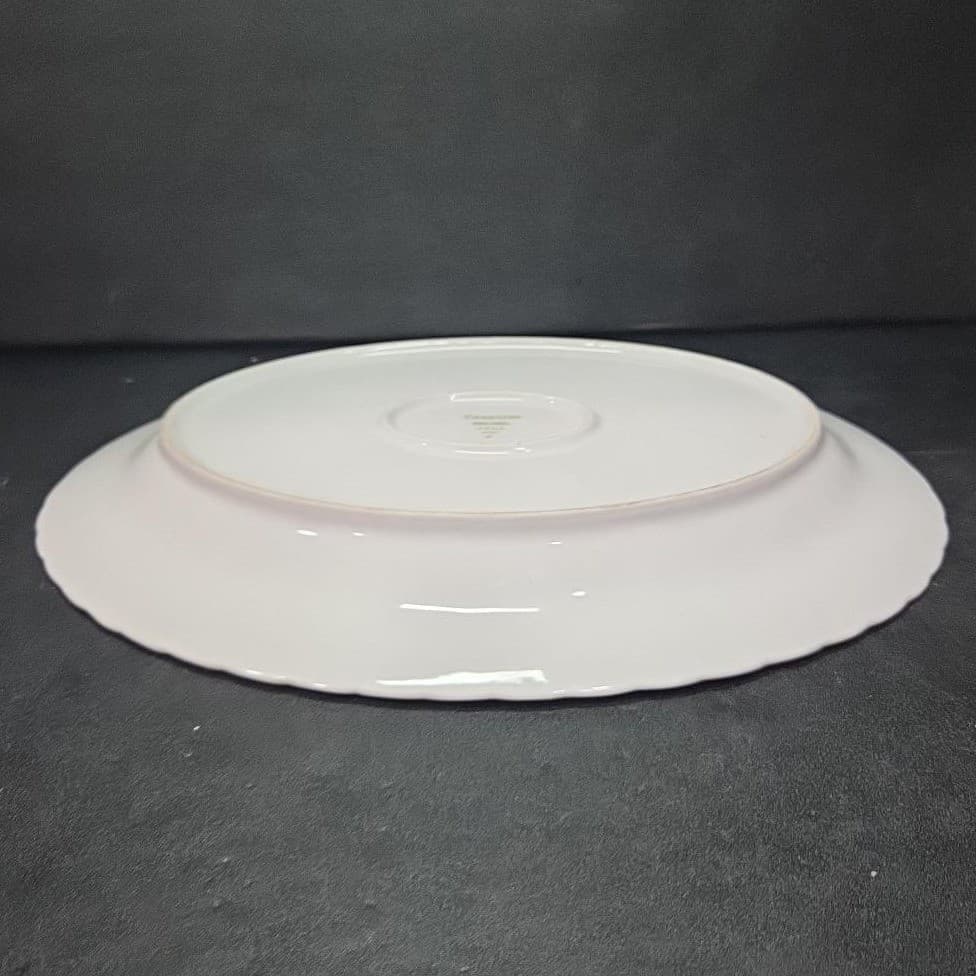 Creative Fine China Regency Rose Oval Platter #2345, Vintage Floral Servingware - Thumbnail 10