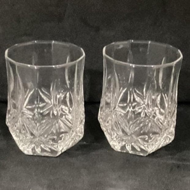 Set of 2 Cristal D'Arques Durand Brighton Double Old Fashion Glasses - Thumbnail 10