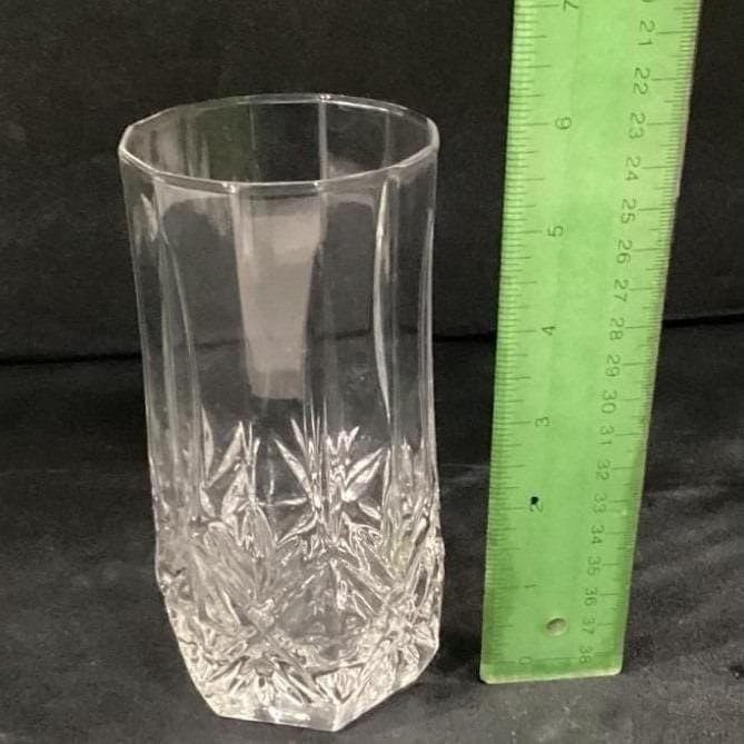 Cristal d' Arques Brighton Crystal 16oz Highball Tumbler Glasses Set of 2 - Thumbnail 3