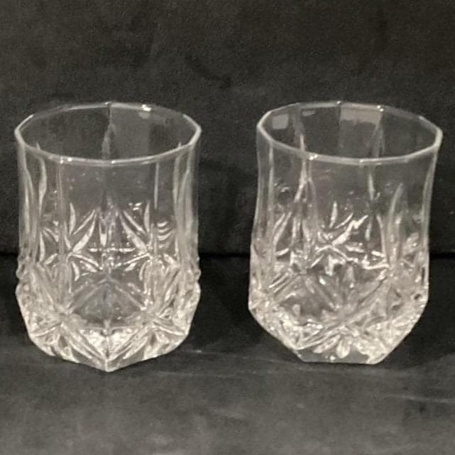 Set of 2 Cristal D'Arques Durand Brighton Double Old Fashion Glasses - Thumbnail 8