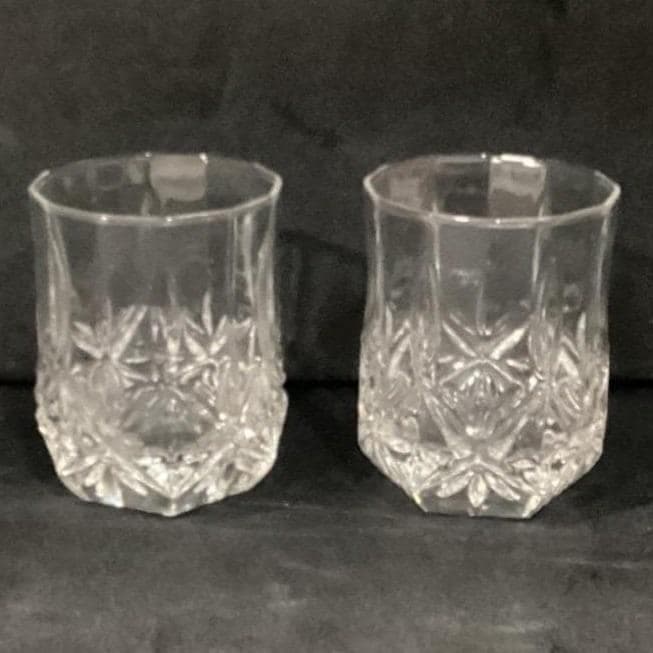 Set of 2 Cristal D'Arques Durand Brighton Double Old Fashion Glasses - Thumbnail 7