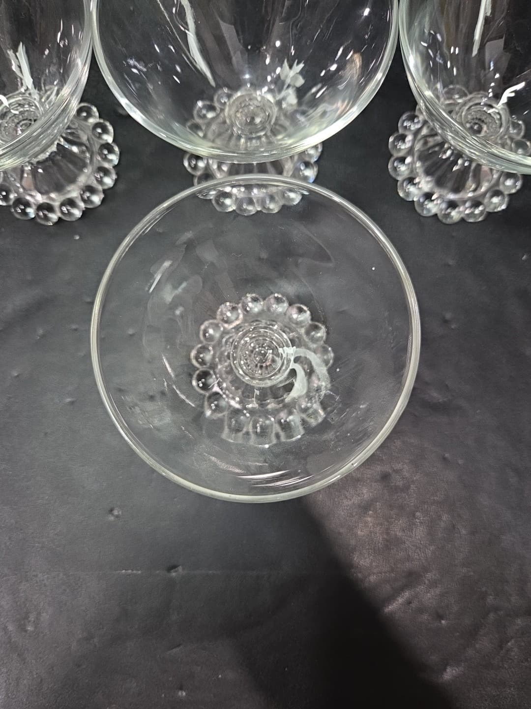Anchor Hocking Berwick Boopie Champagne Glasses, Set of 4, Clear Sherbet Glasses - Thumbnail 6