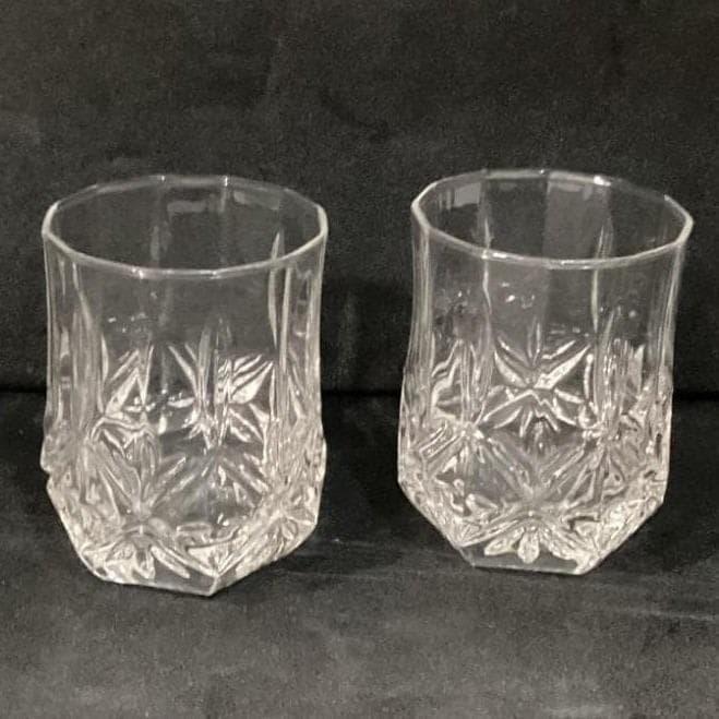 Set of 2 Cristal D'Arques Durand Brighton Double Old Fashion Glasses - Thumbnail 9