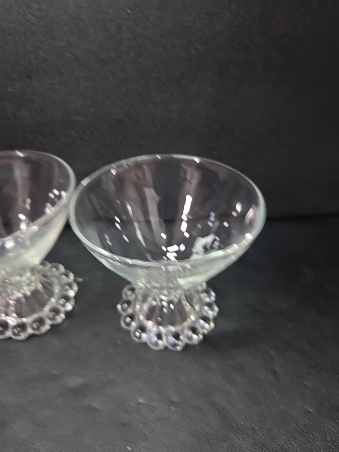 Anchor Hocking Berwick Boopie Champagne Glasses, Set of 2, Clear Sherbet Glasses - Thumbnail 5