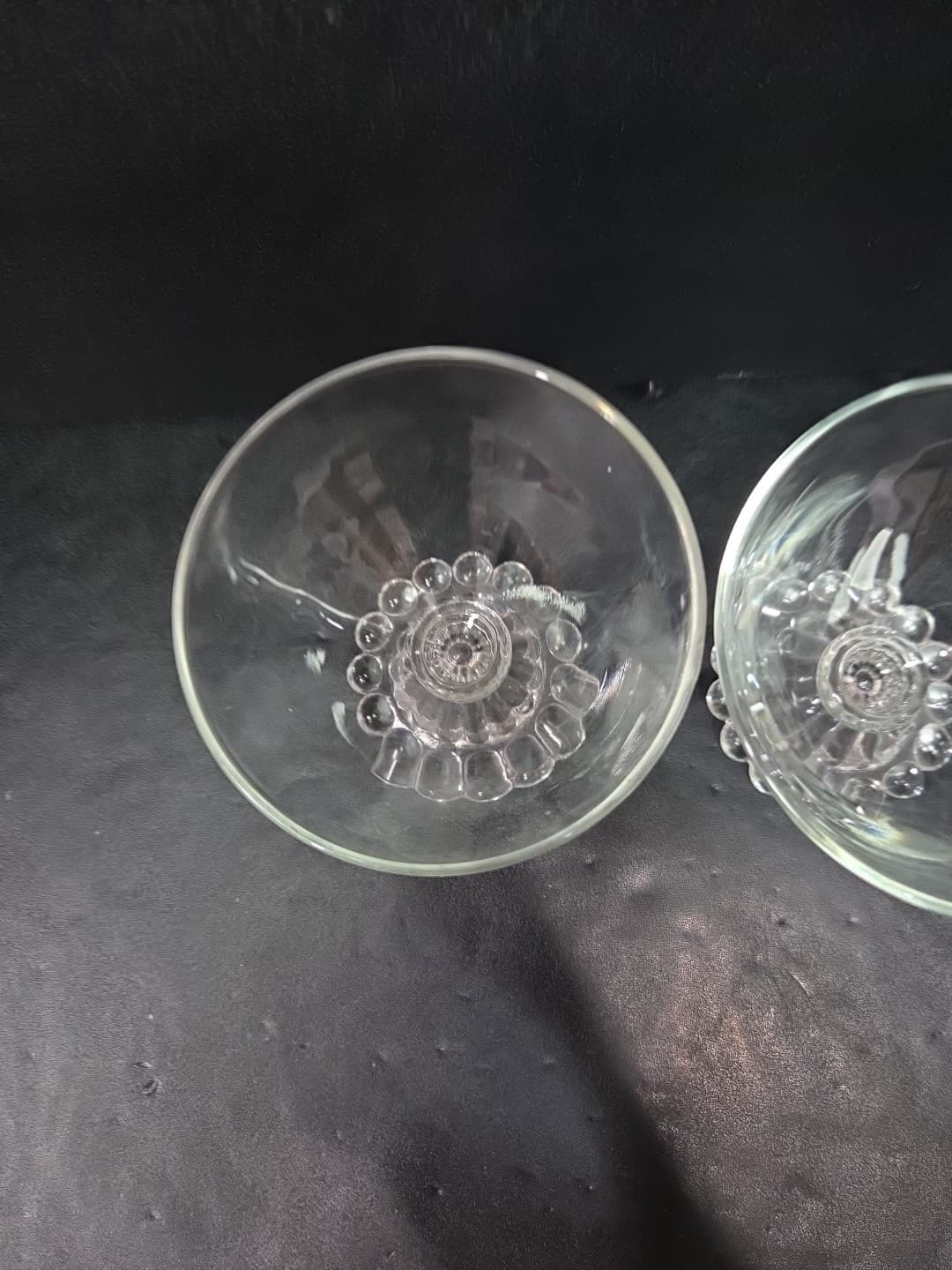 Anchor Hocking Berwick Boopie Champagne Glasses, Set of 2, Clear Sherbet Glasses - Thumbnail 6