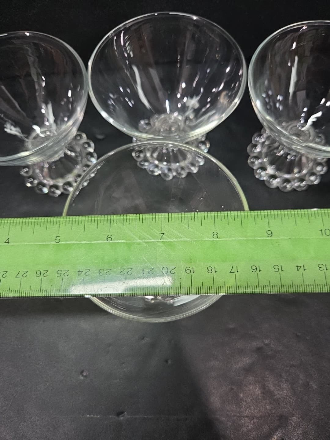 Anchor Hocking Berwick Boopie Champagne Glasses, Set of 4, Clear Sherbet Glasses - Thumbnail 9