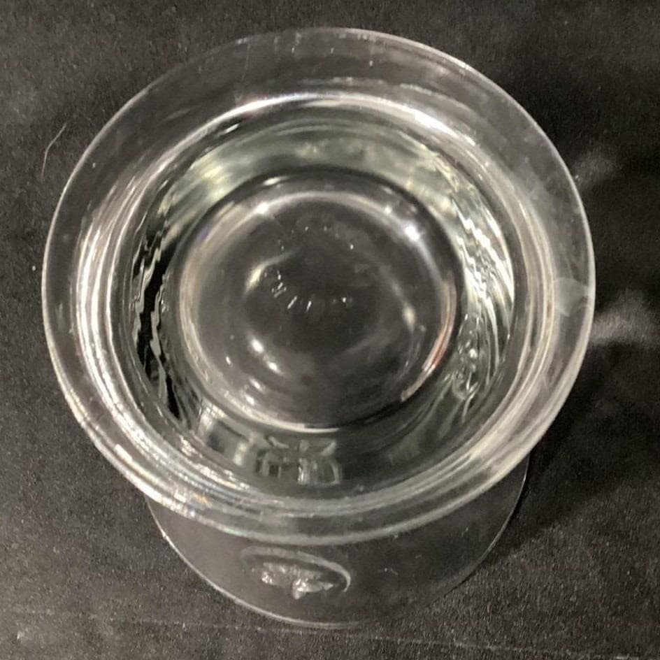 4 Vintage FRANCE LA ROCHERE Fleur De Lis Rocks Glasses Embossed Tumblers - Thumbnail 5