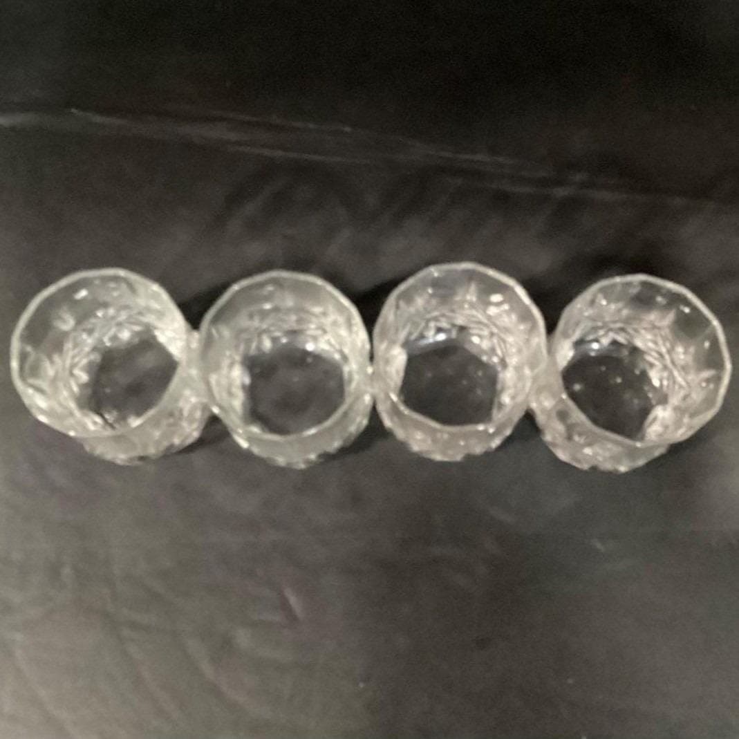 Set of 4 Cristal D'Arques Durand Brighton Double Old Fashion Glasses - Thumbnail 6