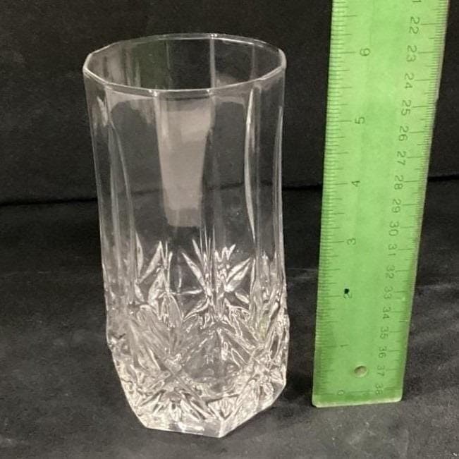 Cristal d' Arques Brighton Crystal 16oz Highball Tumbler Glasses Set of 4 - Thumbnail 2