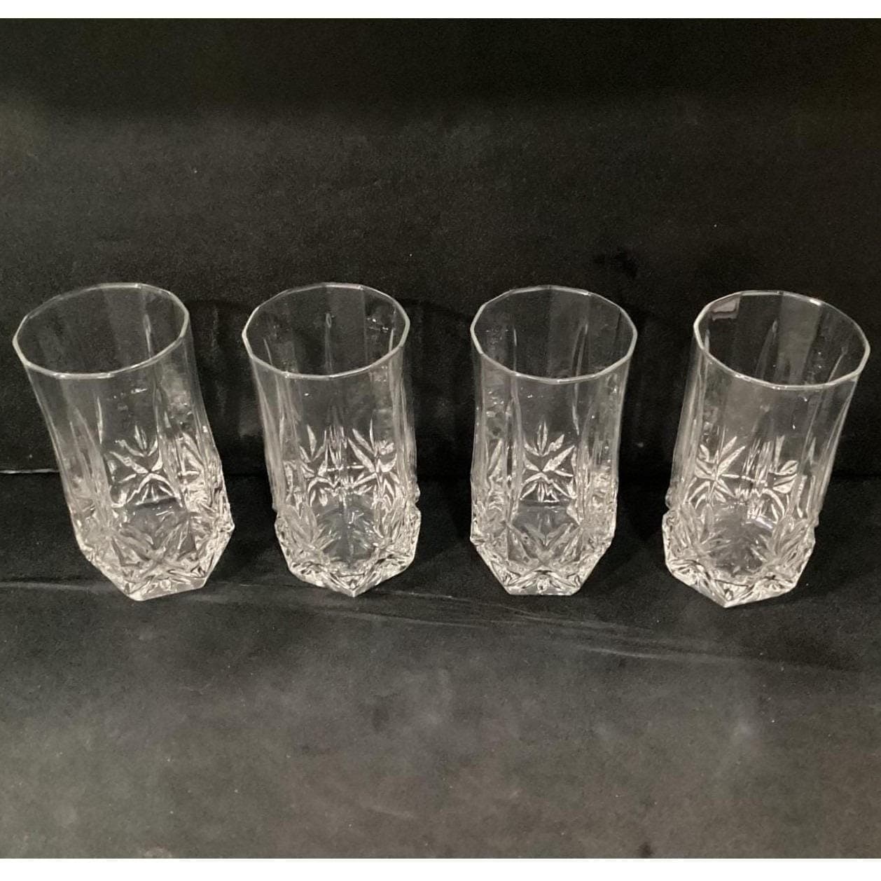 Cristal d' Arques Brighton Crystal 16oz Highball Tumbler Glasses Set of 4 - Thumbnail 6