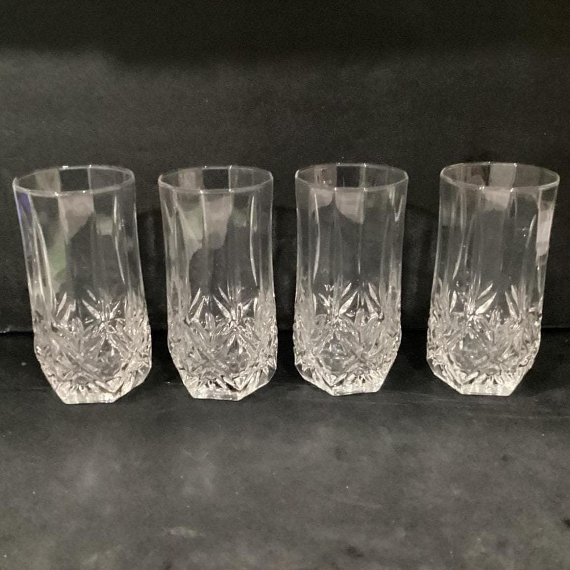 Cristal d' Arques Brighton Crystal 16oz Highball Tumbler Glasses Set of 4 - Thumbnail 10